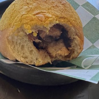 Third Place - Bolo Bao - recommend!. It reminds me of a Chinese BBQ bun - Empanadas Near Me - Houston, Texas
