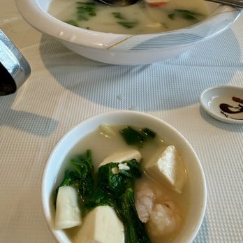 Siam Cafe - seafood with tofu, vegetable soup - Vietnamese Near Me - Cleveland, Ohio