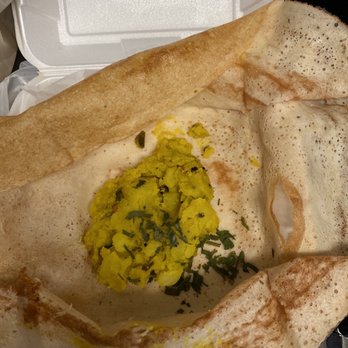 Dosa House - This is the pathetic dosa they served me and then refused to replace the item saying this is good enough. Very low standards! - Indian Near Me - Bellevue, Washington Dosa House - This is the pathetic dosa they served me and then refused to replace the item saying this is good enough. Very low standards! - Indian Near Me - Bellevue, Washington
