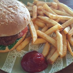 Fish Shack - Prawn cake burger