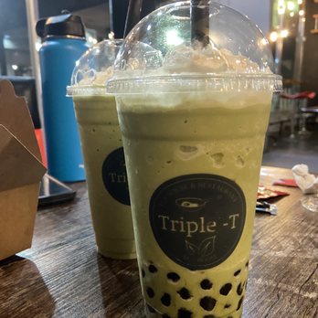 Triple-T - Matcha Green Tea Smoothie - Noodles Near Me - Gardena, California