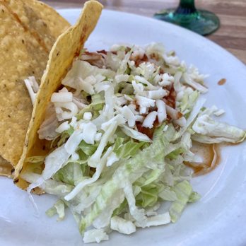 La Fiesta Restaurant - Chicken taco ($4.50) Taco fell apart -- had to eat with knife and fork. - Mexican Near Me - Mountain View, California La Fiesta Restaurant - Chicken taco ($4.50) Taco fell apart -- had to eat with knife and fork. - Mexican Near Me - Mountain View, California