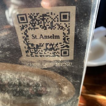 St. Anselm - Touch-free menu - Steakhouses Near Me - Washington, DC, District of Columbia