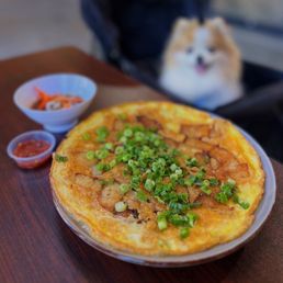 #14 Bột Chiên Giòn: Crispy Rice Flour Cake & Eggs | Large - $15
