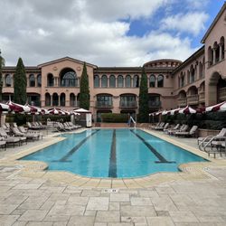 The Spa at Fairmont Grand Del Mar - Pool at center of resort (they have a jacuzzi too)