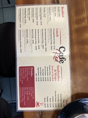 Menu photo 1 Cafe Red Belfast, ABE Menu photo 1 Cafe Red Belfast, ABE