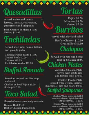 Menu photo 1 Chelis Cafe Palacios, TX