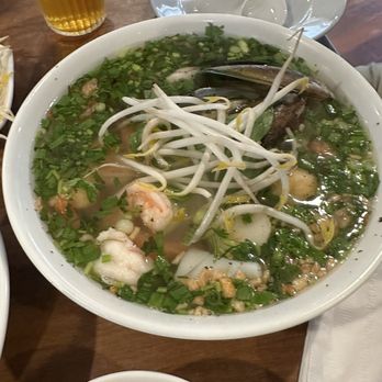 Saigon Kitchen - Seafood Pho noodle soup - Vietnamese Near Me - Fort Lee, New Jersey