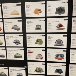 The vast variety of tents available...I ended up with a Gazelle pop-up tent!