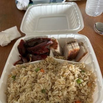 Hong Kong Chop Suey - Fried rice charsiu and roast pork - Chinese Near Me - Captain Cook, Hawaii
