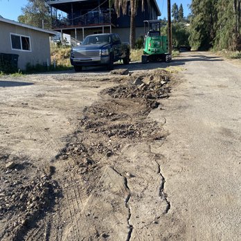 Alpha San Diego Services - torn up driveway that was supposed to be returned to previous condition - Plumbing Near Me - San Diego, California