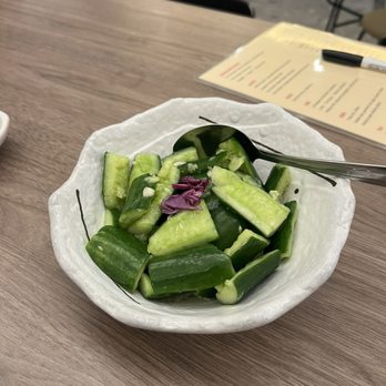 Dumpling Story - Fresh Cucumber Garlic Sauce /Cucumber - Asian Fusion Near Me - San Francisco, California