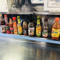Monarcas Taqueria - Hot sauces.