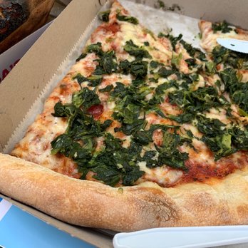 Rosa's Pizza - Spinach slice - Pizza Near Me - Atlanta, Georgia Rosa's Pizza - Spinach slice - Pizza Near Me - Atlanta, Georgia