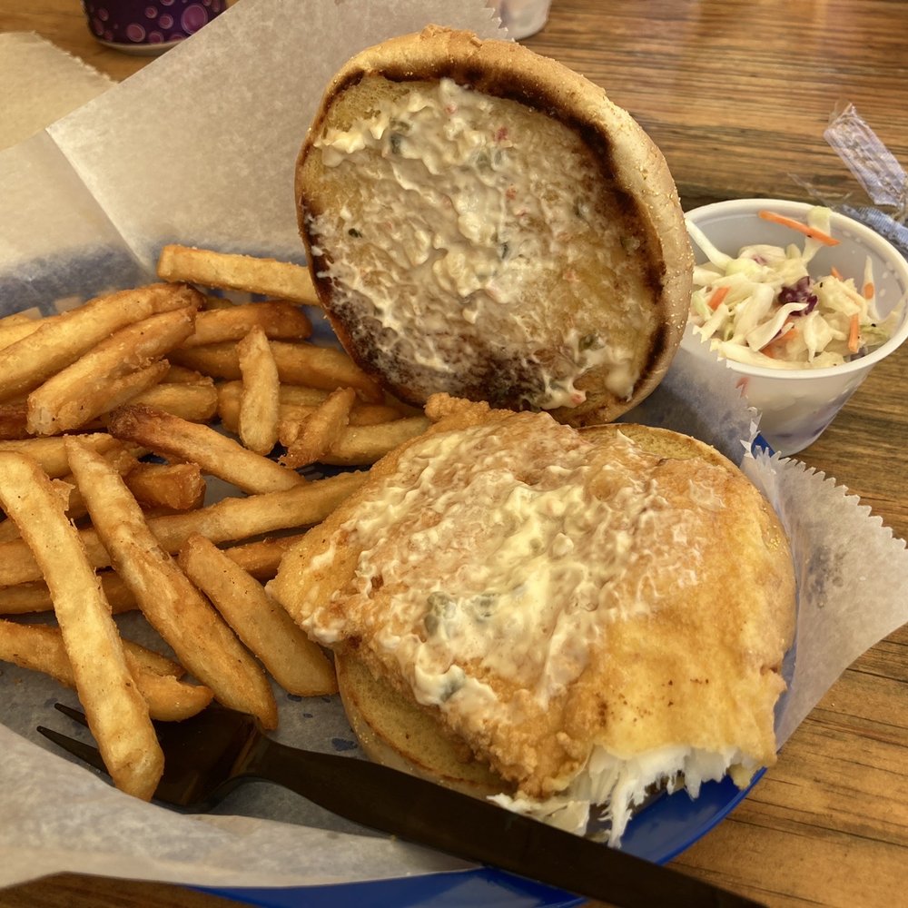 Munro's Lakeside Takeout - Haddock Sandwich - Desserts Near Me - Liberty, Maine