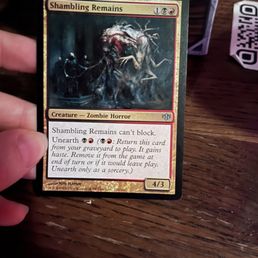 Magic card w our bill