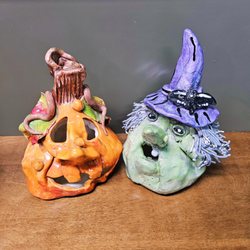 The Ceramic and Pottery Center - It's time to make pumpkins for the pumpkins patch.