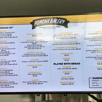 Pomona Bakery - Menu - Mediterranean Near Me - Pomona, California Pomona Bakery - Menu - Mediterranean Near Me - Pomona, California