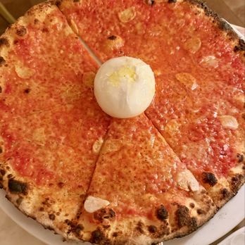 Mother Wolf - Marinara con burrata - Pizza Near Me - Las Vegas, Nevada