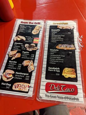 Menu photo 2 Deli Taco de la Parrilla Cancún, ROO
