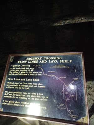 Lava River Cave by null
