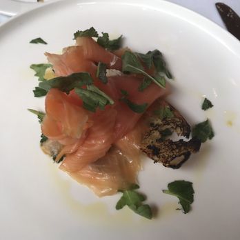 Beatrice - Salmon Focaccia - Italian Near Me - Montreal, Quebec
