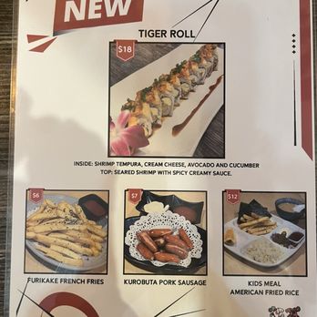 I Luv Sushi - Menu - Sushi Bars Near Me - Lakewood, California