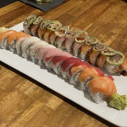 Rainbow Roll & Whipple Roll Rainbow Roll & Whipple Roll