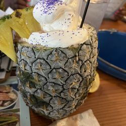 Gilligan's Seafood Restaurants - Johns Island - Pineapple cocktail ( The fresh pineapple is frozen$