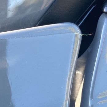 Mikes Tint Shop - Edge on other side of hood. Not wrapped around corner also has razor cut - Home Window Tinting Near Me - Orange, California Mikes Tint Shop - Edge on other side of hood. Not wrapped around corner also has razor cut - Home Window Tinting Near Me - Orange, California