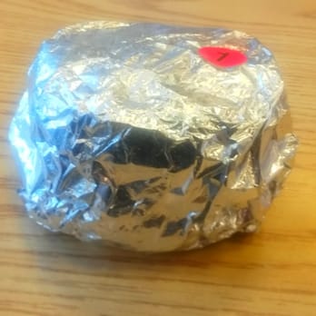 Five Guys - Little cheeseburger all wrapped up and cozy in its survival blanket. - Burgers Near Me - Roseville, California Five Guys - Little cheeseburger all wrapped up and cozy in its survival blanket. - Burgers Near Me - Roseville, California