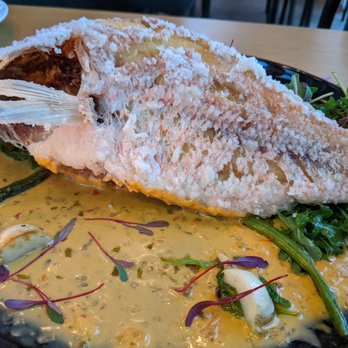 Glasshouse Kitchen - Red snapper fried fish for two - Pizza Near Me - Research Triangle, North Carolina Glasshouse Kitchen - Red snapper fried fish for two - Pizza Near Me - Research Triangle, North Carolina