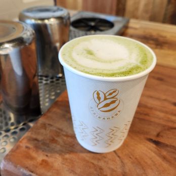 Richland Hub - Matcha with oat milk - Coffee Roasteries Near Me - Vancouver, Washington