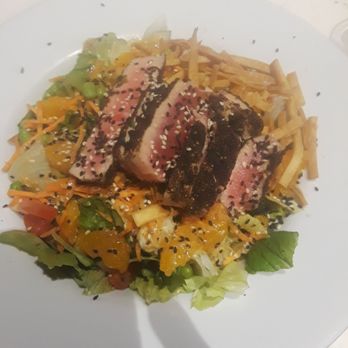The Fire Restaurant - Charred tuna on salad - Steakhouses Near Me - Winter Haven, Florida