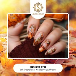 Slaime Salon - Welcome autumn with open arms and pretty nails! Join us for a relaxing manicure experience. Schedule today!