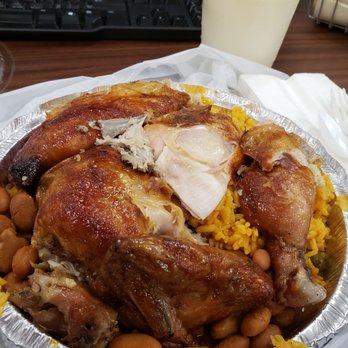 La Isla Restaurant - Combo 1 - half roasted chicken with rice and beans - Dominican Near Me - Brooklyn, New York La Isla Restaurant - Combo 1 - half roasted chicken with rice and beans - Dominican Near Me - Brooklyn, New York