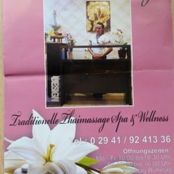 Ice's Thai Massage - Flyer