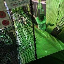 LAUNCH Trampoline Park - Doral - Top of the zip line