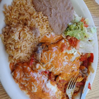 Brenda's Mexican Restaurant - Delicious chipotle grilled chicken and enchilada plate. Usually cooked with fries but substituted for refried beans. - Mexican Near Me - San Antonio, Texas Brenda's Mexican Restaurant - Delicious chipotle grilled chicken and enchilada plate. Usually cooked with fries but substituted for refried beans. - Mexican Near Me - San Antonio, Texas