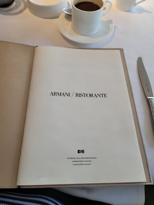 Armani/Ristorante by null