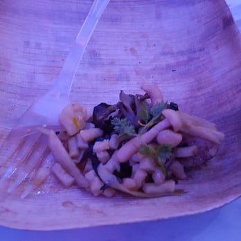 All-Star Chef Classic - Surf en Papier with chitarrini pasta, dried boletes, beef tendon, pino muglio and grilled mushrooms from Jonathon Sawyer - Festivals Near Me - Los Angeles, California