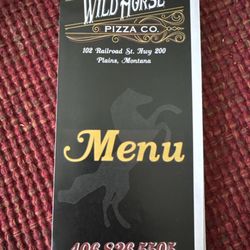 Wild Horse Pizza - New name