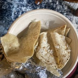 This is an alleged steak quesadilla they gave me hahahhaha This is an alleged steak quesadilla they gave me hahahhaha