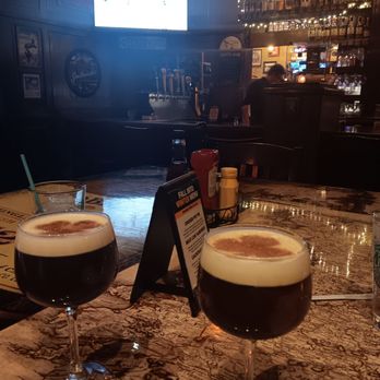 McMullan's Irish Pub - 1/15/2025.  Irish coffee ($10): smooth with a caffeine kick, but would be better on the rocks, 4/5 stars. - Irish Near Me - Las Vegas, Nevada