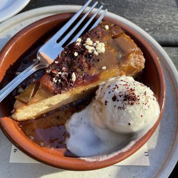 Mediterranean Exploration - Rhubarb cake - Mediterranean Near Me - Portland, Oregon