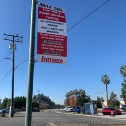Redlands Free Covid Drive-Thru Testing