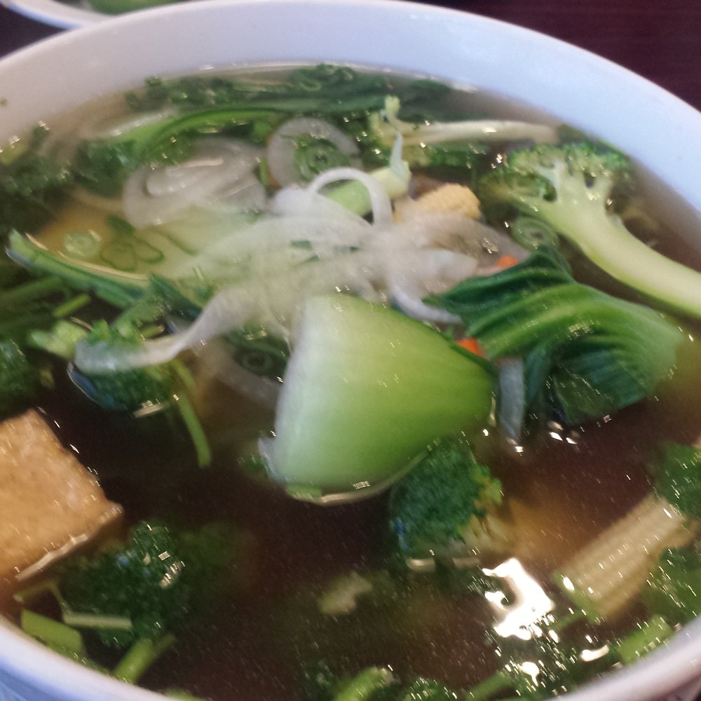 Pho BamBu - #24, Tofu & vegetable soup - Vietnamese Near Me - Rancho Cucamonga, California