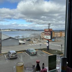 Golden Grill On the Bay - Golden Grill on the Bay sign and view from our table