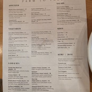 Nami Kaze - Menu October 2025 - Japanese Near Me - Honolulu, Hawaii Nami Kaze - Menu October 2025 - Japanese Near Me - Honolulu, Hawaii