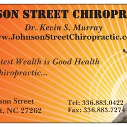 Johnson Street Chiropractic - "The Greatest Wealth is Good Health"